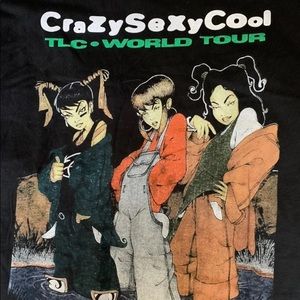 Crazy Sexy Cool, TLC World Tour T-shirt